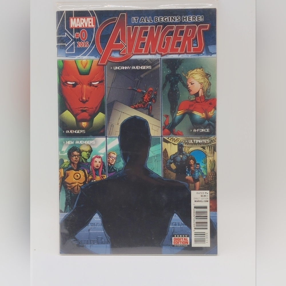 Marvel Comic Avengers #0 2015 It All Begins Here